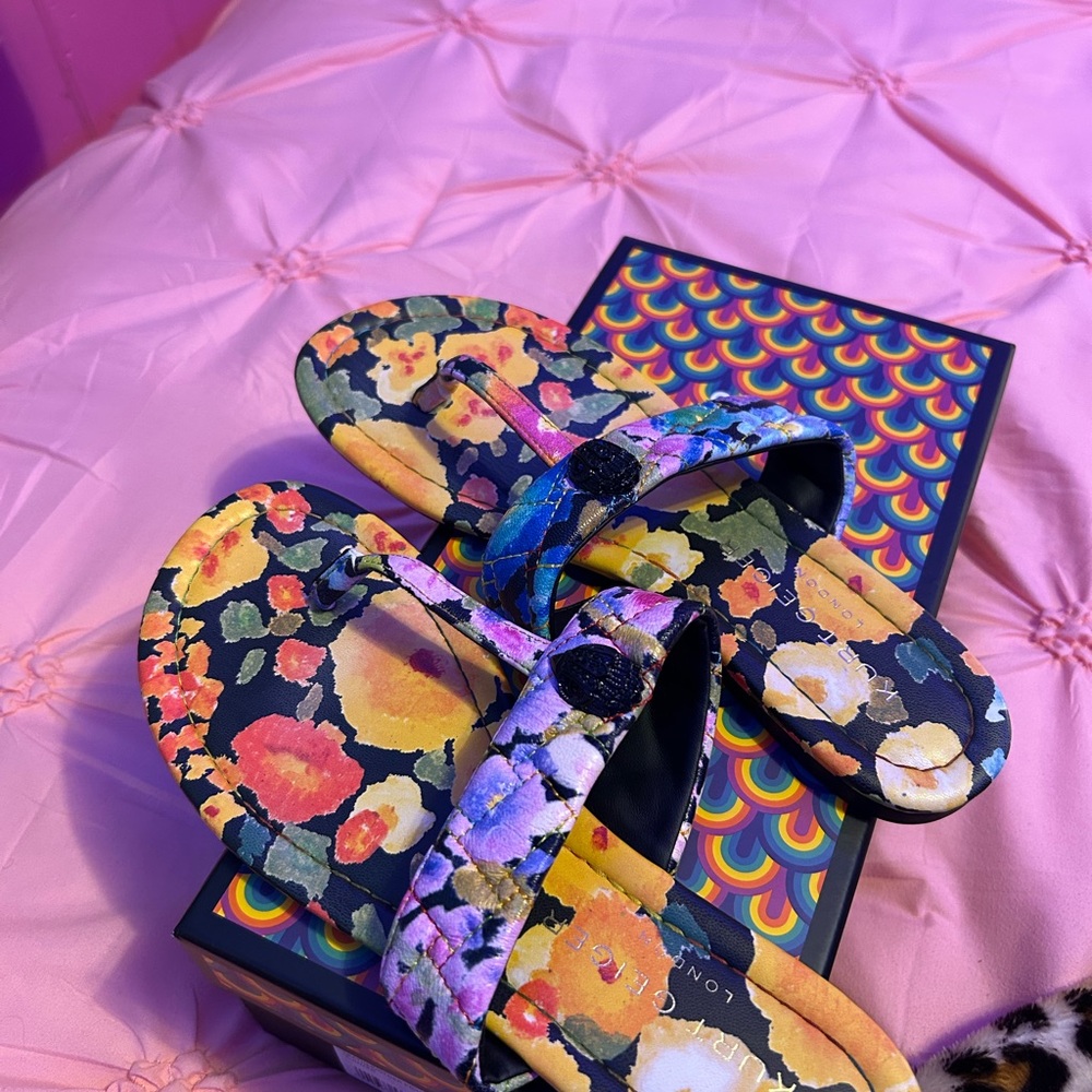 Kurt Geiger Floral Multicolor Sandals